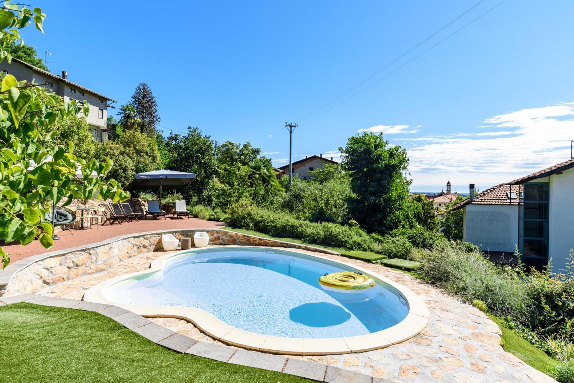 La Casa di Baba Bed & Breakfast Masserano Bagian luar foto